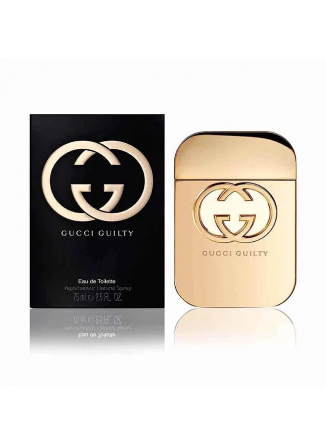 جولد عطر قوتشي جولتي او دو تواليت 75مل ذهبي - Image 2